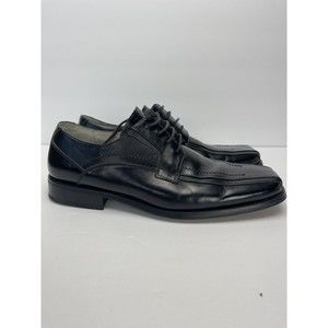 Stacy Adams Dress Shoes Black Leather Men’s Size 11 M Square Toe